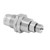 Mosmatic Swivel, 3/8in FPT x G3/8 Metric, 4000PSI, 250°F, 2000RPM, Stainless Steel, DYF Series 57.163