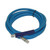 Single Wire Braid Hose Assembly, Non-Marking, 3/8in x 15ft, with Fittings, Blue
