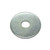 Flat Washer, 0.40 I.D. Zinc-Plated Steel, Grade 8, 40N156WFL0Z, Pack of 50