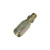 Wire Braid Reusable Fitting for 100R1 Hose, Rigid Male End 1/4in MPT x 1/4in I.D. Steel, 14244