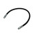 Single-Braid Hose Assembly with (2) 3/8in Wire-Braid Swage Fittings, 3/8in x 2ft, Black Single-Braid Hose Assembly with (2) 3/8in Wire-Braid Swage Fittings, 3/8in x 2ft, Black