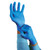 Chemical Resistant Disposable Gloves, Nitrile, Lightly Powdered, Extra Large, Blue, Box of 100