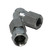 Swivel Adapter, 3/8in FPT x 1/2in Female JIC, Steel Zinc Coated, 6506-8-6