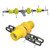Roller Assembly, 4-Wheel with X458 Carrier Link and Side Bar Chain Links for MacNeil RG440 Conveyor MCN-1WSB