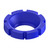 Plastic Venturi Cone Inlet for Blower, Blue