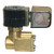 Solenoid Valve, 1/2in FPT, Normally Closed, Junction Box 120V, Brass Body, High Pressure, DEMA 454P.6