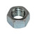 Hex Nut, 3/8-16, Zinc Plated Steel, Pack of 100