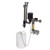 HydroMinder Low Volume Model 515 with Siphon Breaker, 1.5GPM, Dilution Range 1:1-100:1, Hydro