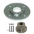 4-Bolt Hub Insert Mount with 1in Dia. Bore QD Bushing SD Series