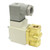 Solenoid Valve, 1/4in FPT, Normally Closed with DIN Coil, D24VAC, Brass Body, SMC VX222AZ1VB