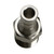 Adapter, 1/2in Barb, Stainless Steel