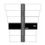 SF68/SF72 NEOGLIDE Plush Brush Replacement Cloth, 12in x 23in, Box of 11, Black