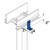 Cable Tray Riser Angle 2-Hole