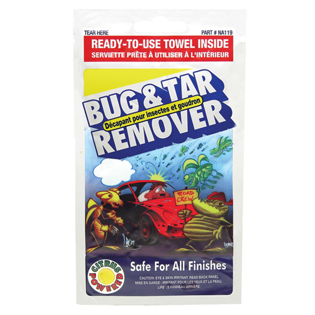 Bug and Tar Remover, Vending Pack of 100, NA1119