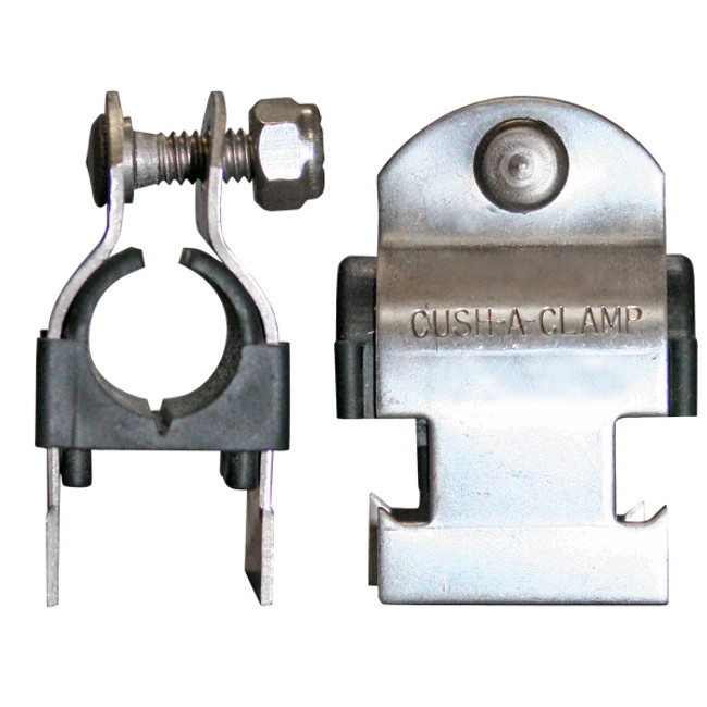 Cush-A-Clamp, .50 I.D. Tube Stainless Steel, Zsi 008NS012