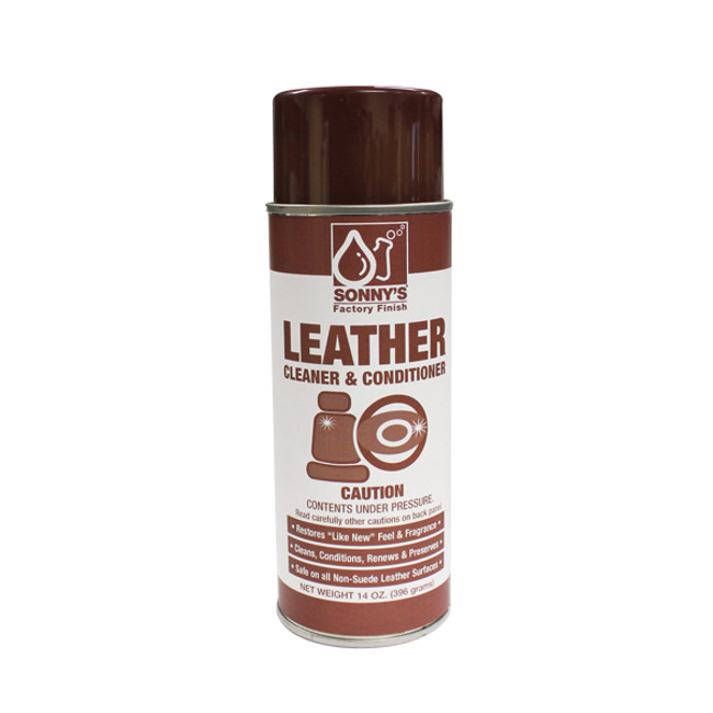 Leather Cleaner and Conditioner, 14oz Can, Case of 12
