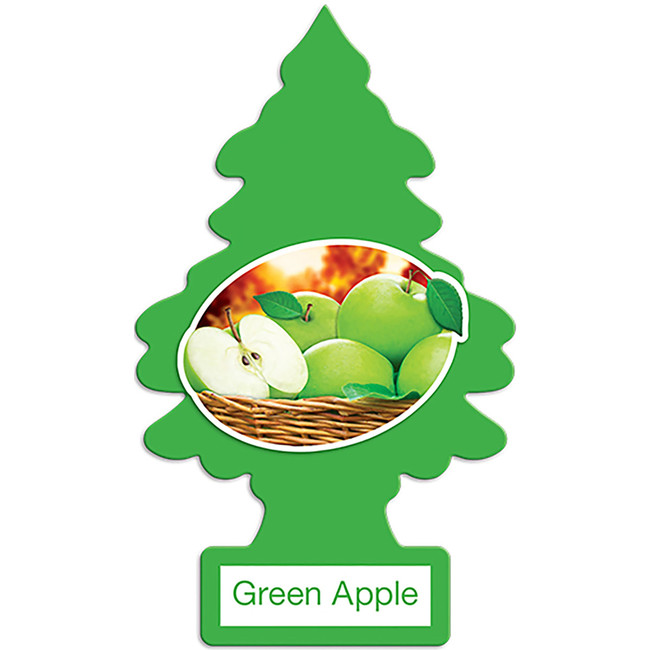 Little Trees Air Fresheners, Green Apple, Vending Pack 72 pcs