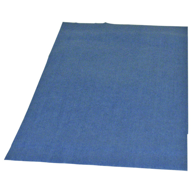 Blu-Sham Fiber Paper Reusable Towel, 13in x 24in, Blue, Flat Packed, B250, Vending Pack of 250
