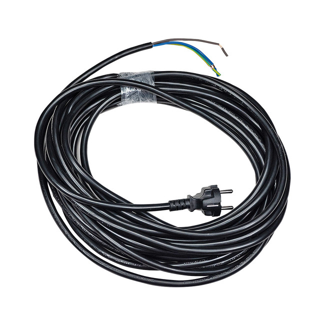 Powr-Flite Cord with Euro Plug, 14/3, 35ft L, Black, 71912A