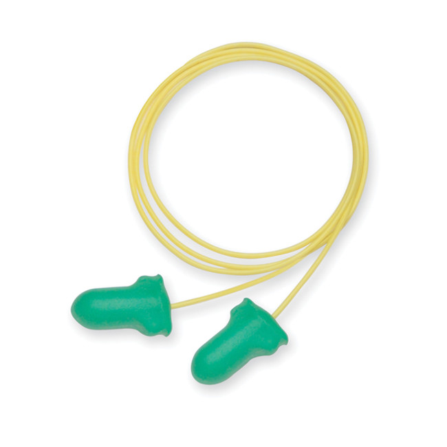 Ear Plug, Corded, Poly, Pack of 100