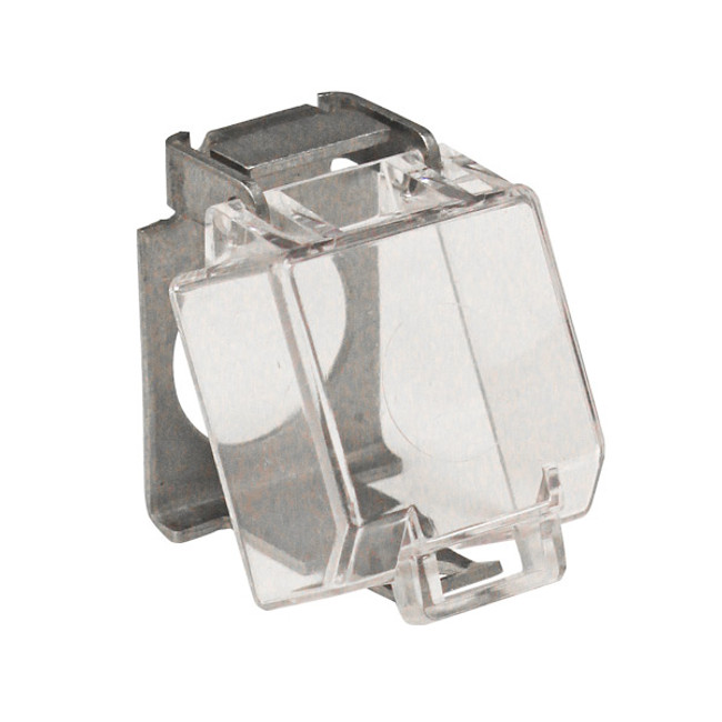 Padlock Pushbutton Cover for Sonnys Motor Control Center, Clear, Eaton E22BA9