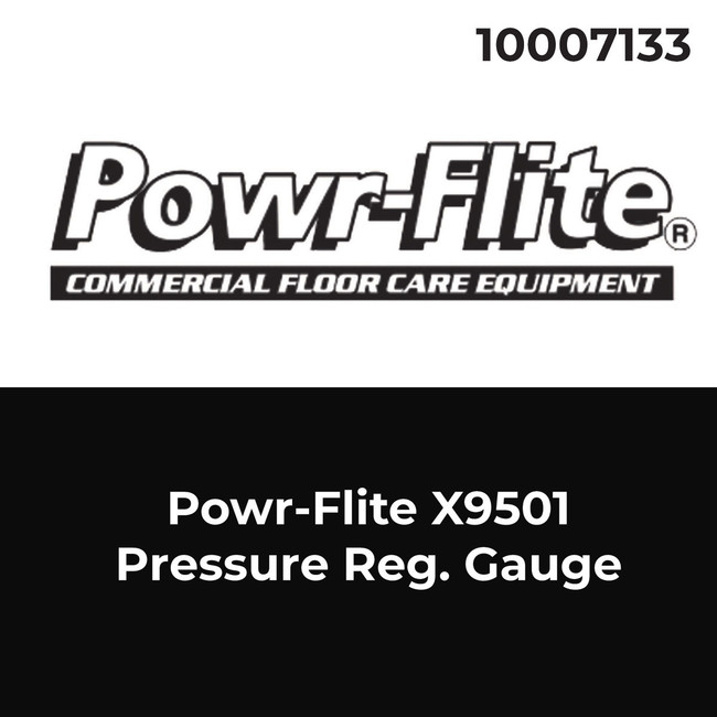 Powr-Flight Pressure Regulator Gauge, X9501