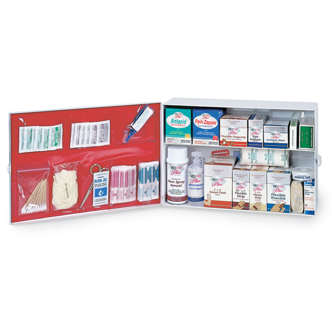2-Shelf Safety and First Aid Kit Filled