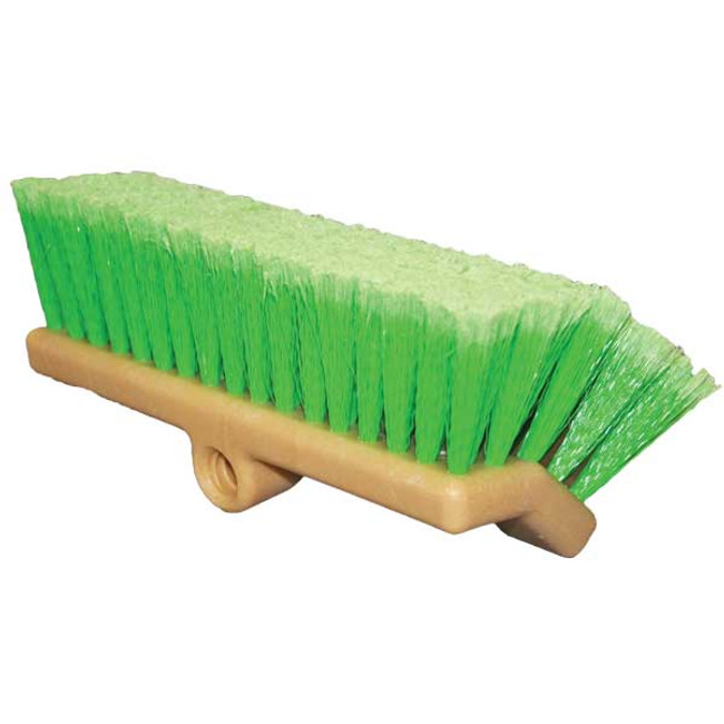 Prep Brush, Bi-Level Foam Block, 10in L, 2-1/2in Bristle L, Green Polystyrene Filament, S.M. Arnold 85-670