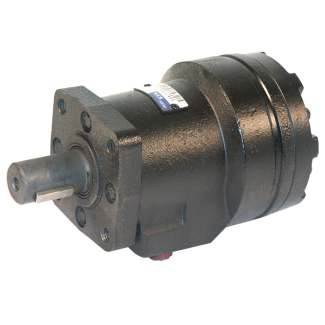 Hydraulic Motor S-Plus, 1/2in FPT Inlet/Outlet, 14.1 Cubic Inch, 1in Keyed Output Shaft, 4-Bolt Mount, Char-Lynn 103-1006-012