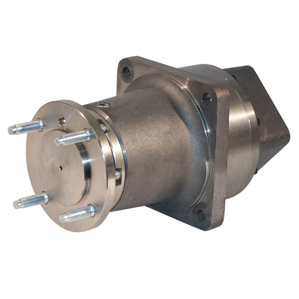 4-Bolt Center Flange for MacNeil, 1/2-20 UNF Stud, Nickle Plated