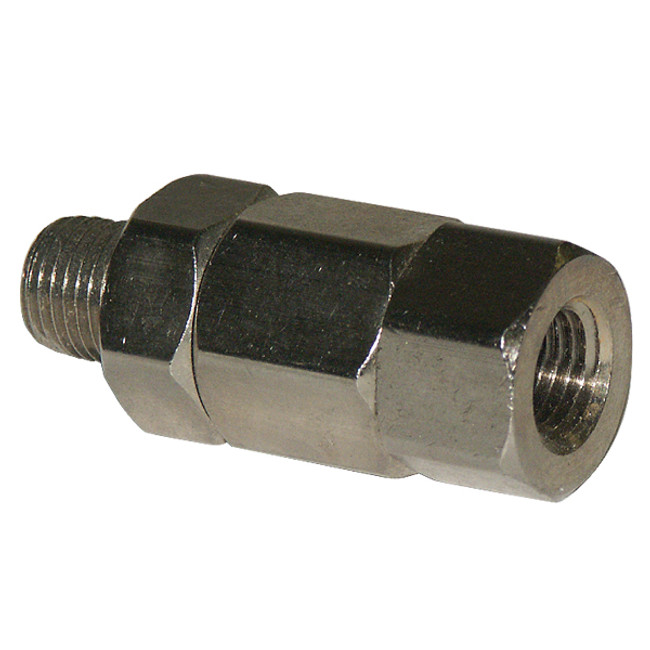 In-LIne Ball Bearing Hose Swivel, 1/4in MPT x 1/4in FPT, 1500PSI, 180°F, 5230190