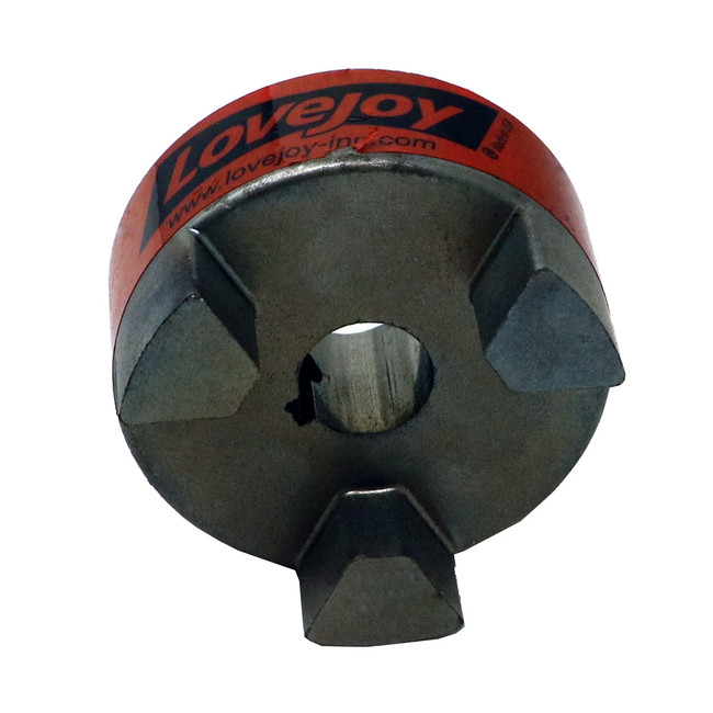 Half Coupler Jaw Type, 9/16in Bore, L095, Sintered Iron