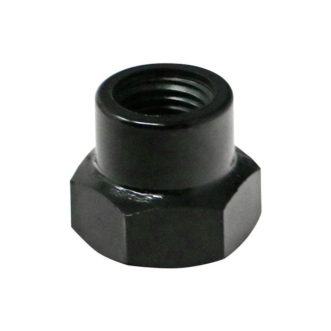 Female Nylon Adapter, 1/16in-16 Inlet x 1/4in MPT Outlet, Spraying Systems 4676-NYB-1/4