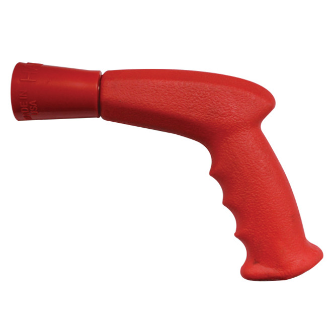 Tri-Foam Stainless Steel Rubber Coated Gun, 3/8in FPT Inlet x 1/8in FPT Discharge, Red, Hamel 438SSF-Red