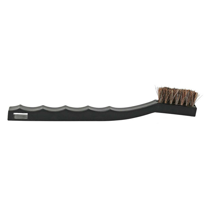 Auto Detail Toothbrush Style Brush, 7-1/4in L, 1/2in Bristle L, Horsehair Filament, S.M. Arnold 85-647