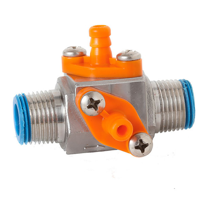 Rocket Quick Connect Chemical Injector Dual 1.7GPM @200PSI, Orange