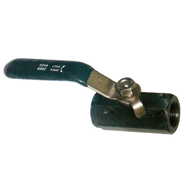 Ball Valve, 1/2in FPT, Carbon Steel