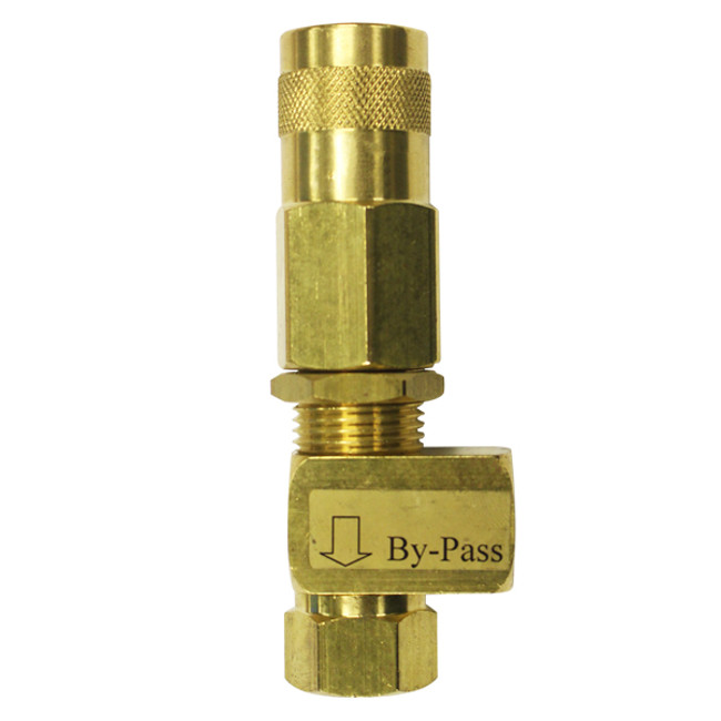 Balanced Pressure Regulator, L Style, 3/8in FPT Inlet/Outlet, 7GPM, 2000PSI, 200°F, Brass, J.E. Adams 7075