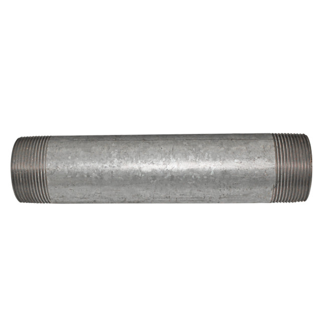 Nipple, 2-1/2in x 12in, Galvanized