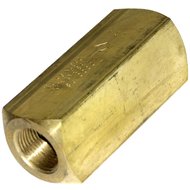 Check Valve, 1/4in FPT, 2000PSI, Brass, Parker C400