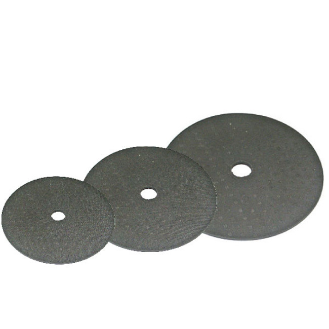 Unihub Retaining Disk, 6in Dia. with 1/2in Center Hole, Black