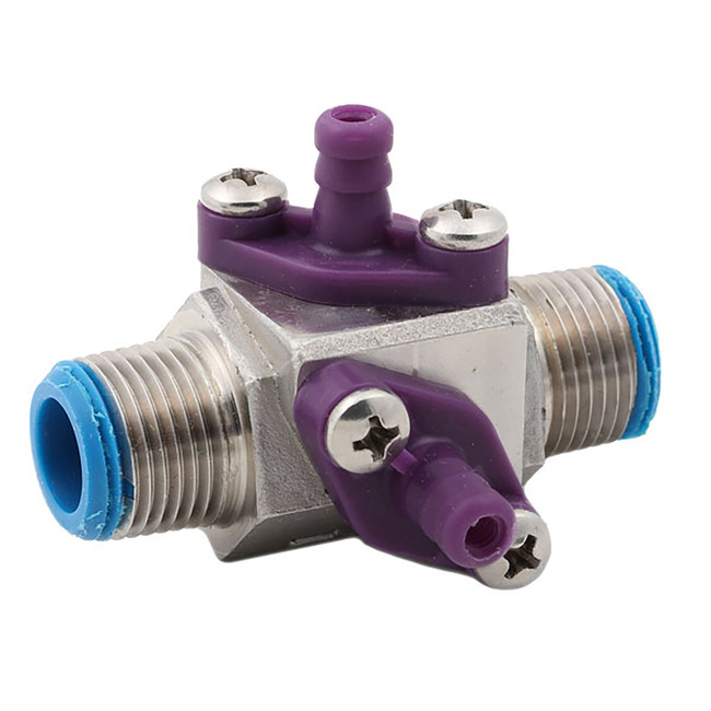 Rocket Quick Connect Chemical Injector Dual 4.3GPM @200PSI, Purple