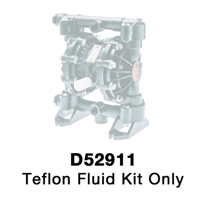 Fluid Kit for Graco Husky 515 and 716 Model Pumps, Polypropylene/PTFE, D52-911