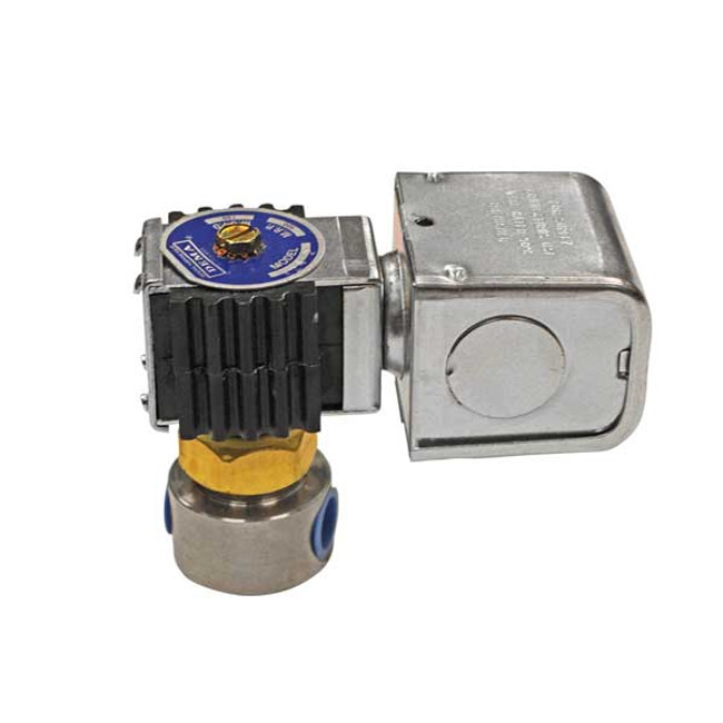 Solenoid Valve, 1/4in FPT, Normally Closed JB24V, Stainless Steel Body, DEMA 424.2.3
