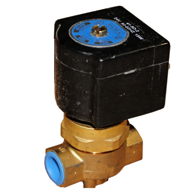 Solenoid Valve, 3/8in FPT, Normally Closed, D24V, Brass Body, DEMA A413P.3D