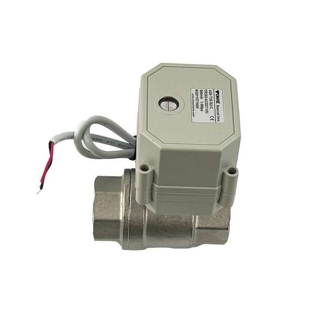 Ball Valve, Slow Close, Automatic, 1-1/2in, 110V, 050-151-SS