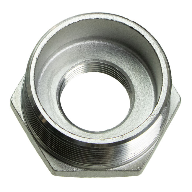 Bushing, 2in x 1in, Stainless Steel, 037-201-SS