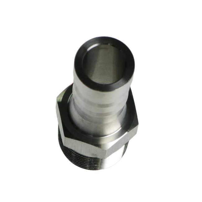 Adapter, 3/4in Barb, Stainless Steel