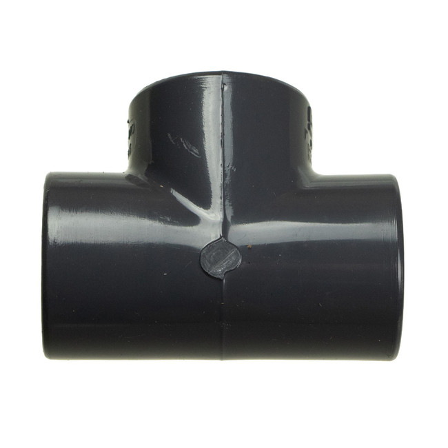 Tee, 1in Tube x 1in Tube, PVC SCH80