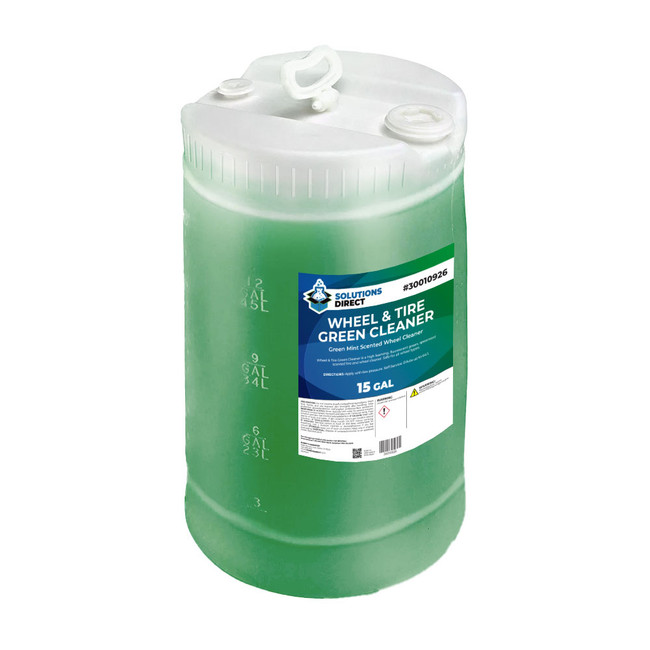 Wheel and Tire Green Cleaner, 15-Gallon Drum